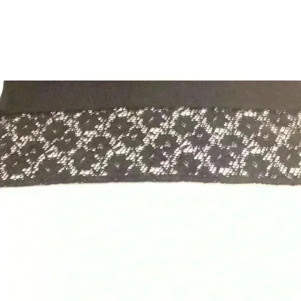 NWT Roper Black Lace Knit Lagenlook Long Sleeve Lightweight Women's Size Small - Picture 7 of 10